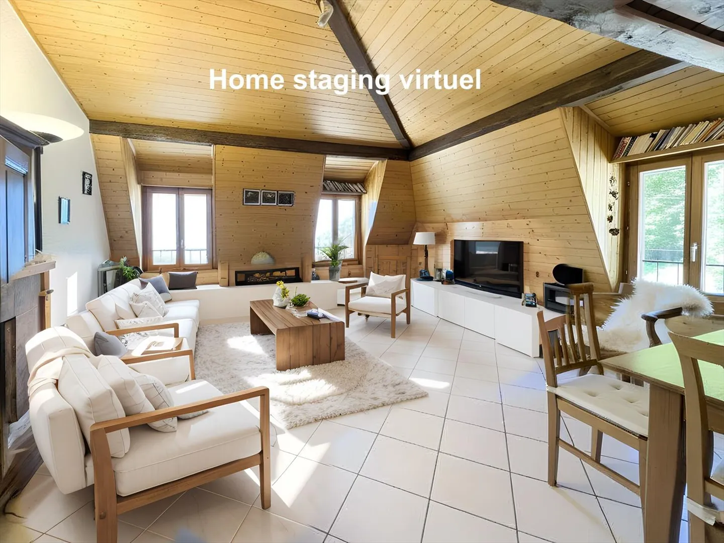 Penthouse avec 3,5 pièces - Photo 4 sur 13