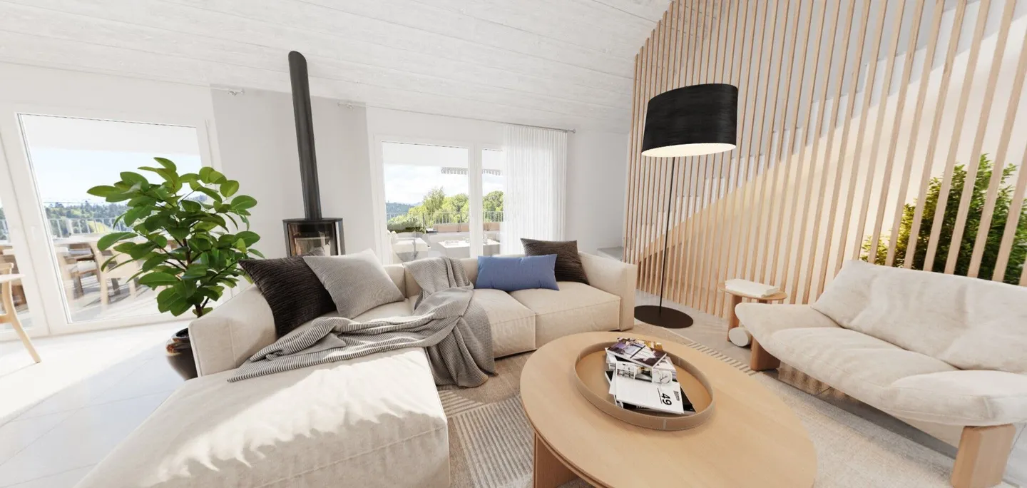 Luxus-Duplex und Wohnung in Saint-Cergue - Foto 5 von 12