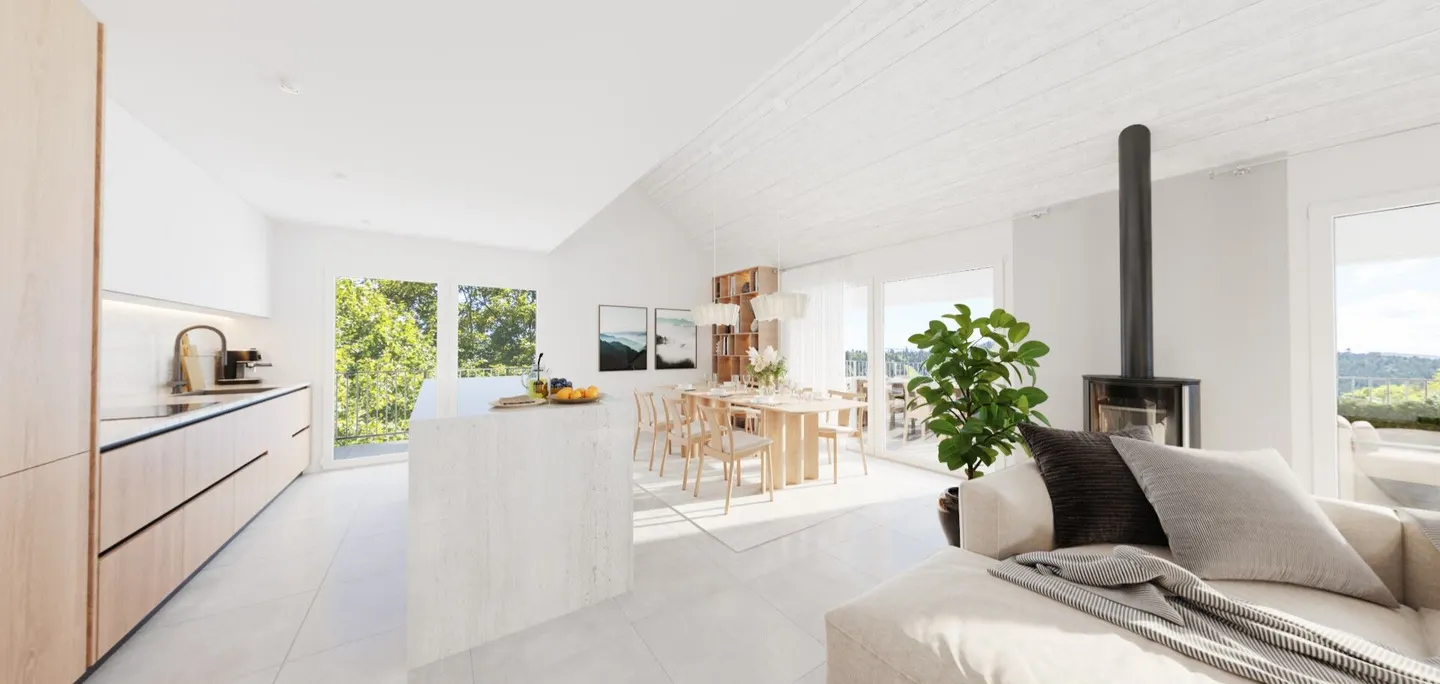 Luxus-Duplex und Wohnung in Saint-Cergue - Foto 6 von 12