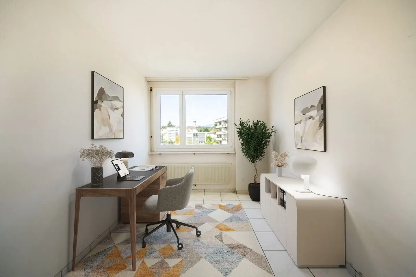 Vivere al centro, progettare individualmente - Appartamento di 5,5 stanze con potenziale a Biberist - Foto 10 di 13