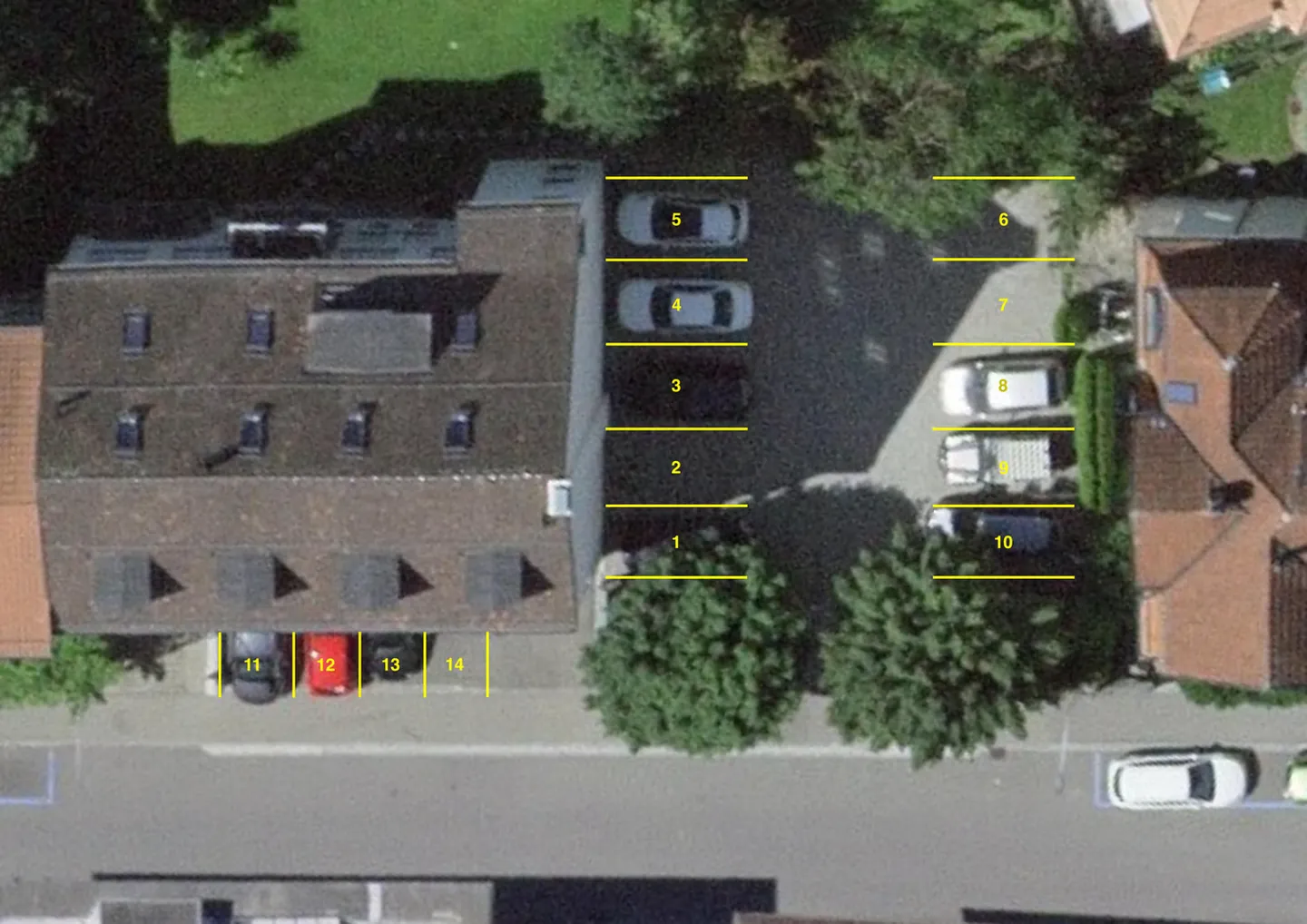 Parking space near Kreuzbleiche St. Gallen - Photo 1 of 2