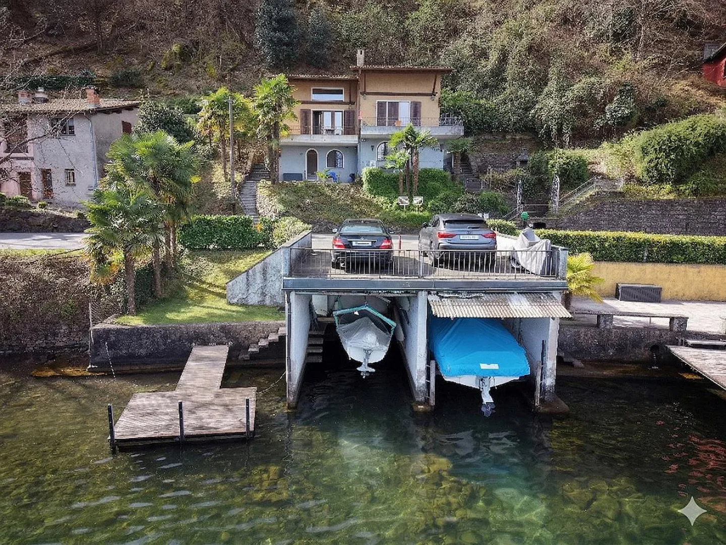 Maison de vacances avec 2 studios et un cabanon au lac de Lugano - Photo 4 sur 25