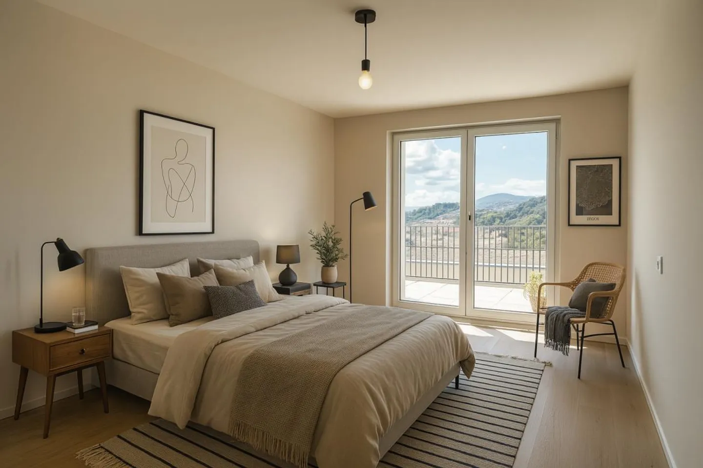 Bel appartement de 5,5 pièces avec 2 grandes terrasses - Photo 4 sur 7