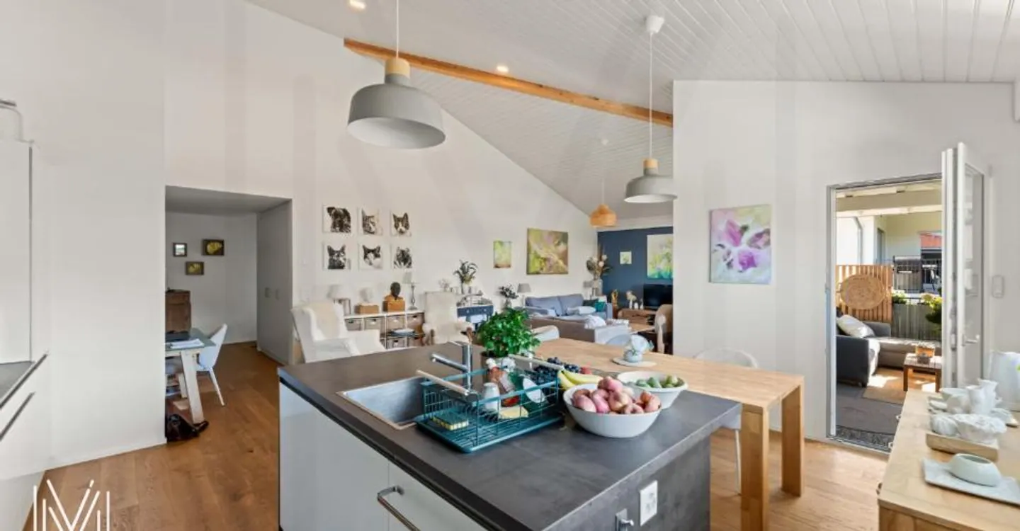 Magnificent 4.5-room apartment on the top floor - Photo 3 of 12