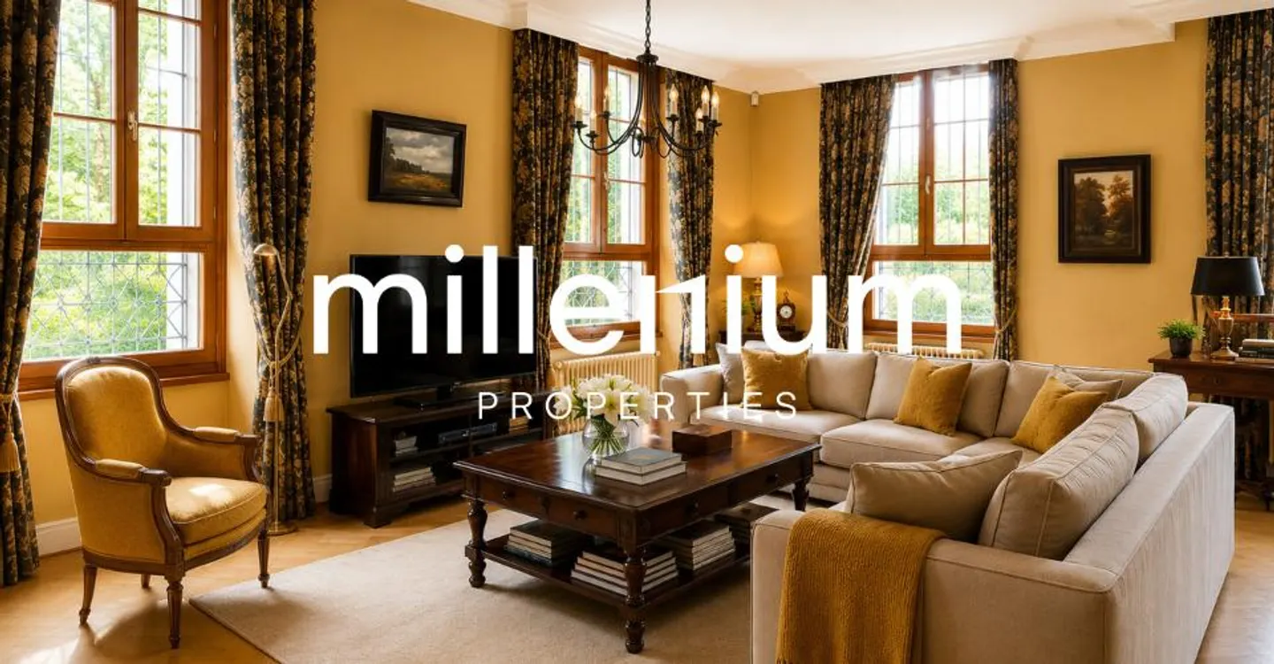 Charming duplex apartment on garden level at Château Barillet --Satigny - Photo 2 of 9