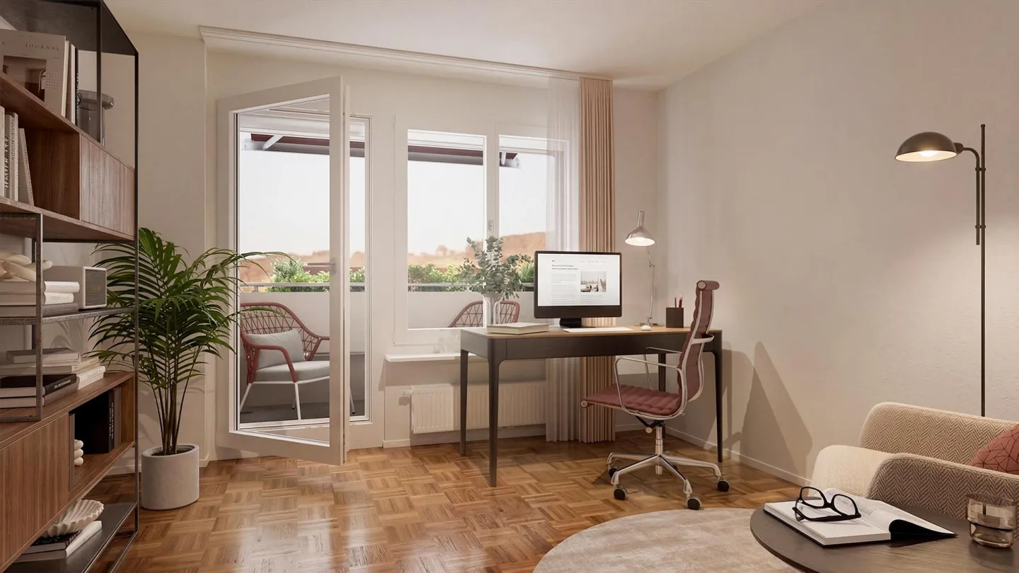 Charmante Wohnung in Oberwil - Foto 6 von 8