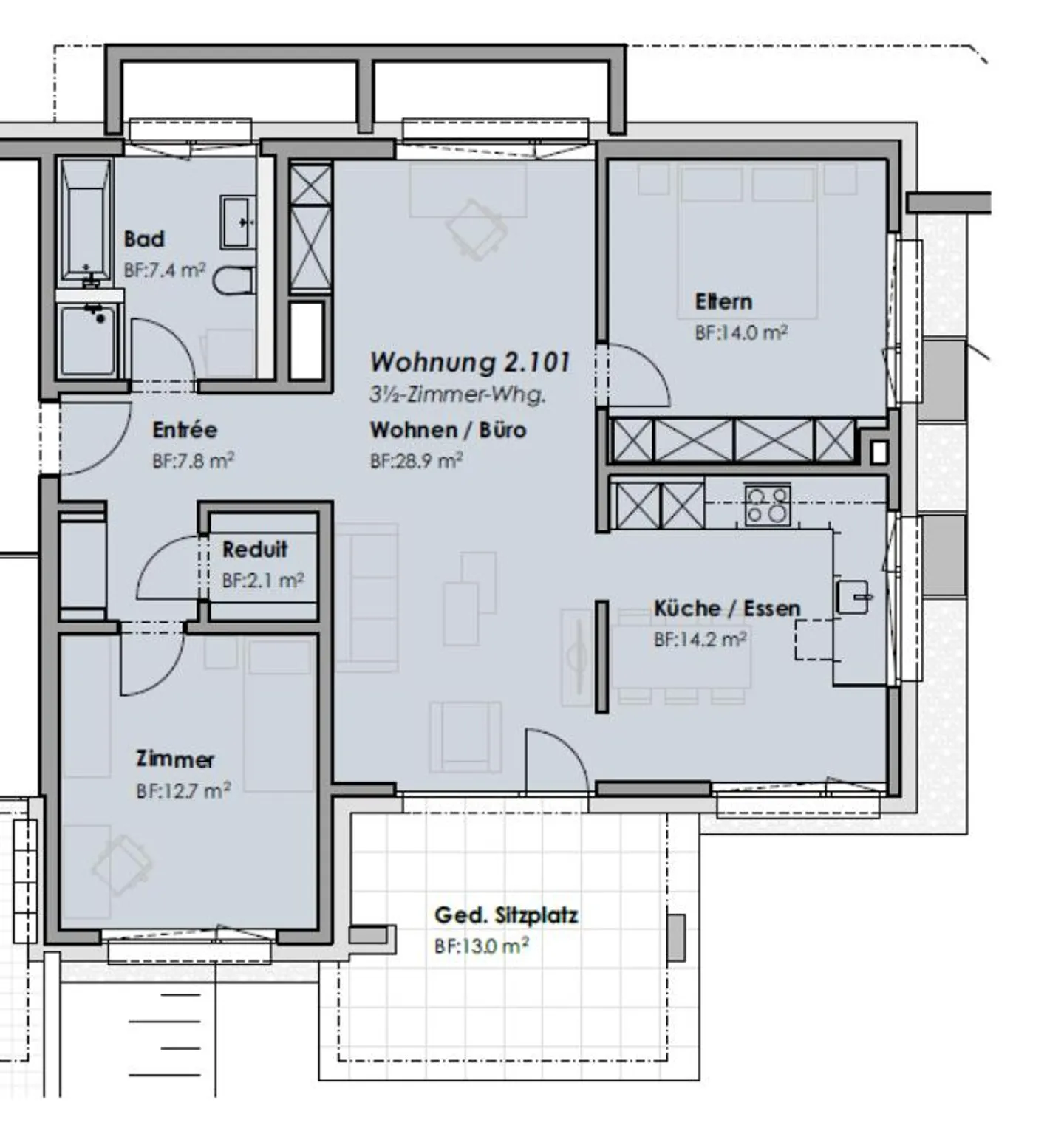 Charmant Appartement avec Jardin à Grossdietwil - Photo 8 sur 8