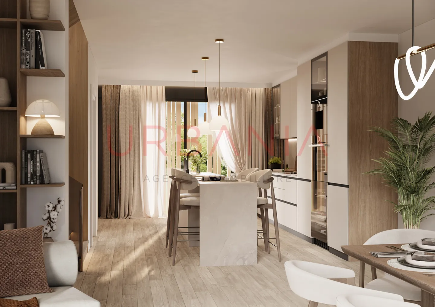 Progetto di quattro ville adiacenti "Evaux Parc" - Foto 3 di 5