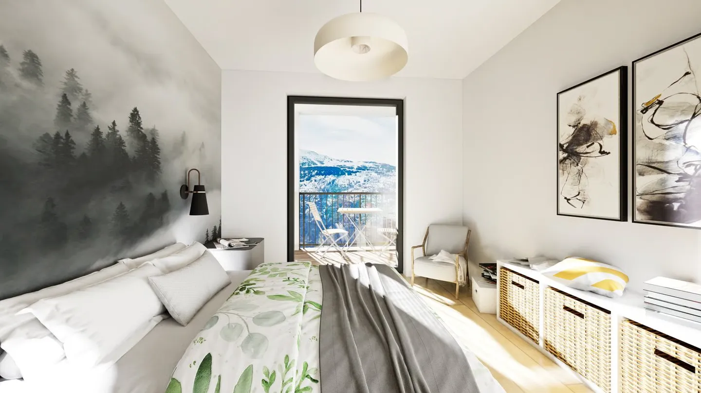 Appartamento di alta qualità con 4,5 stanze e vista mozzafiato, St-Martin, Val d'Hérens - Foto 8 di 17