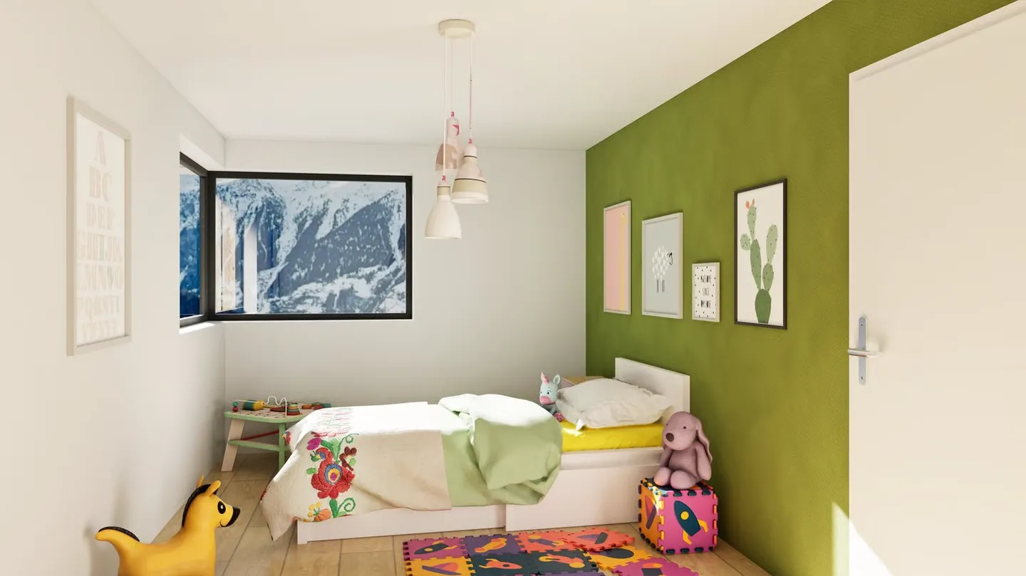 Appartamento di alta qualità con 4,5 stanze e vista mozzafiato, St-Martin, Val d'Hérens - Foto 9 di 17