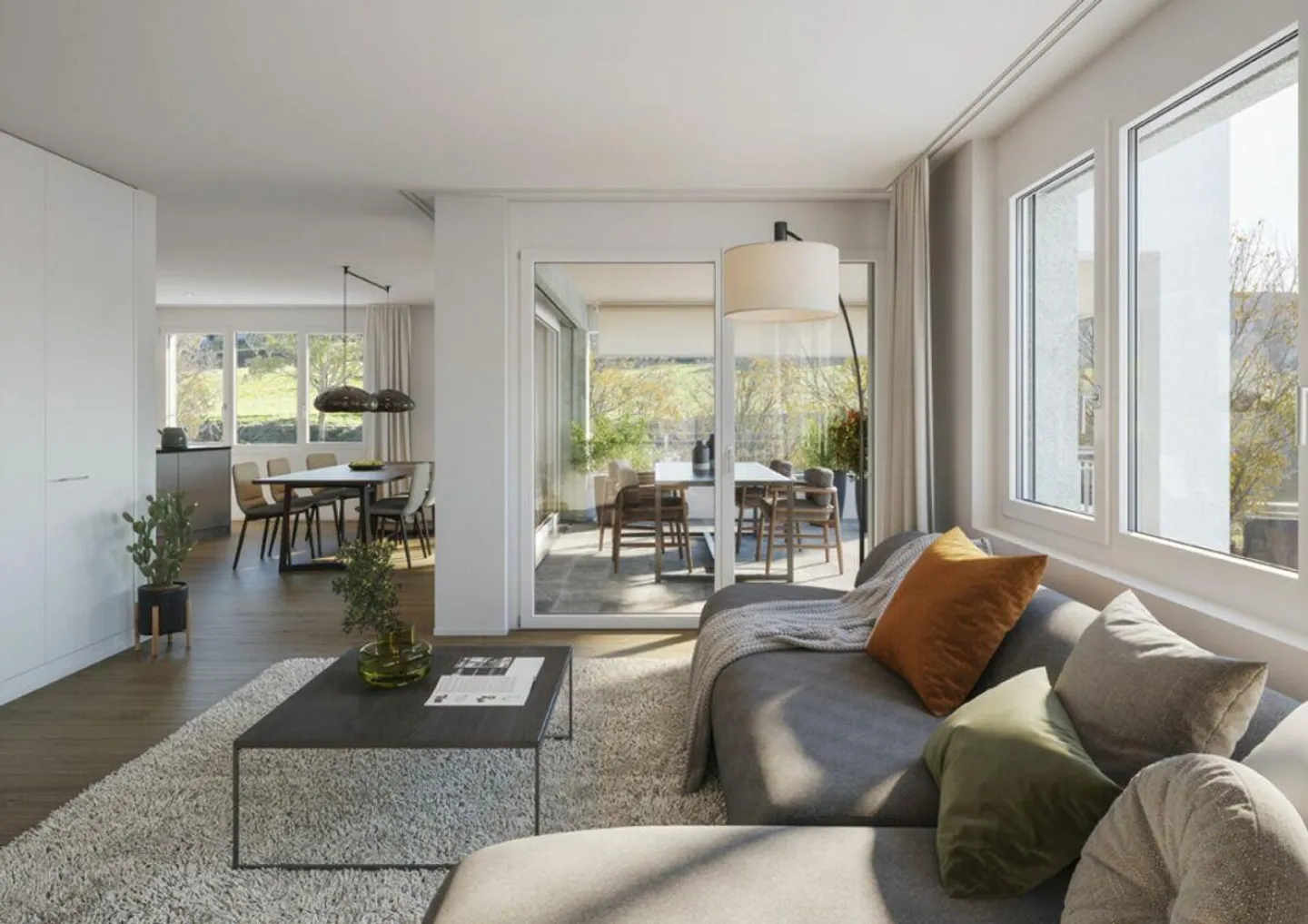Nouveau projet de construction | Minergie | 128 m² | Appartement 4.5 pièces au dernier étage - Photo 5 sur 11