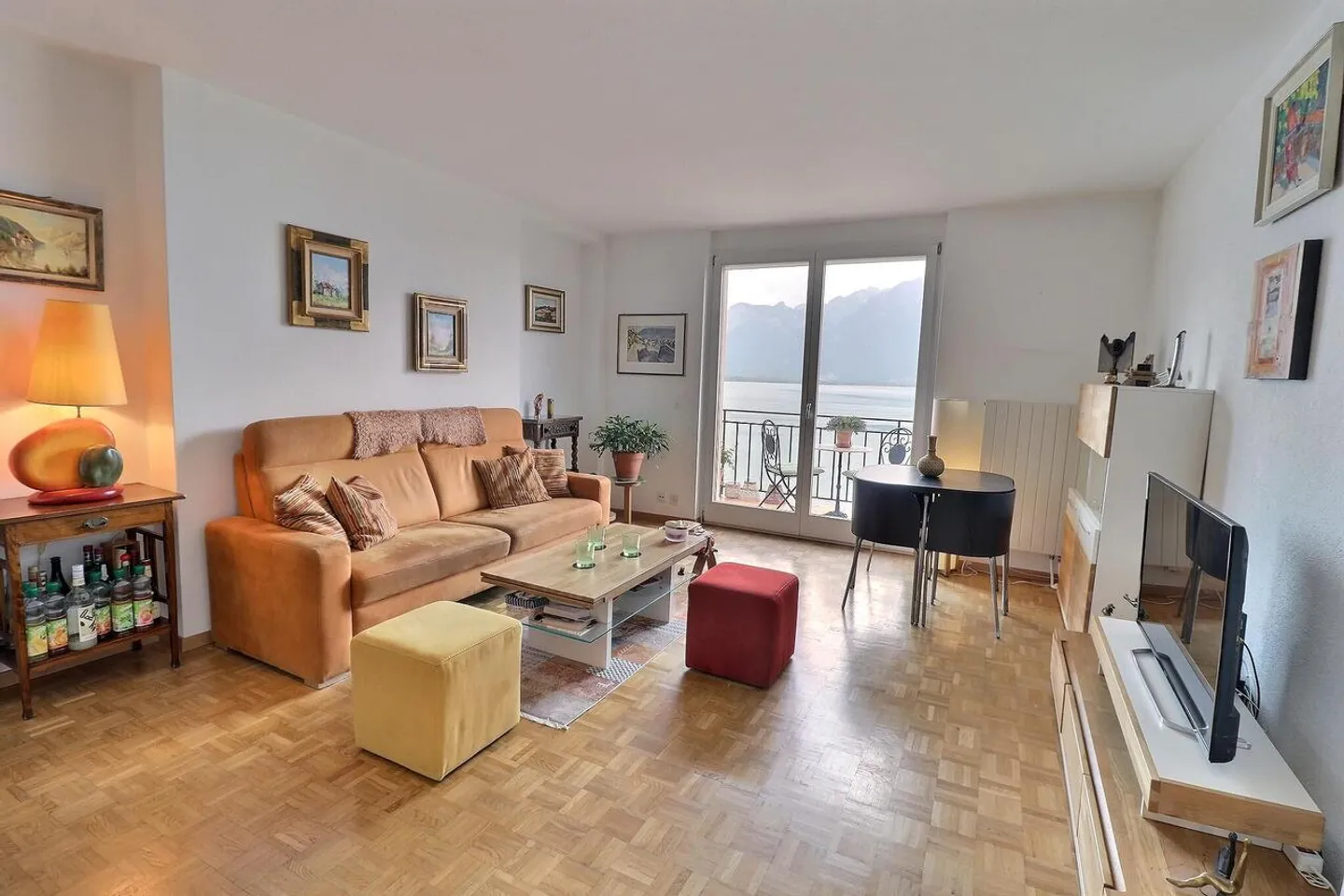 Appartement in Barzahlung bewohnt ohne Rente Außergewöhnliche Aussicht auf den See in Territet (VD) - Foto 6 von 14