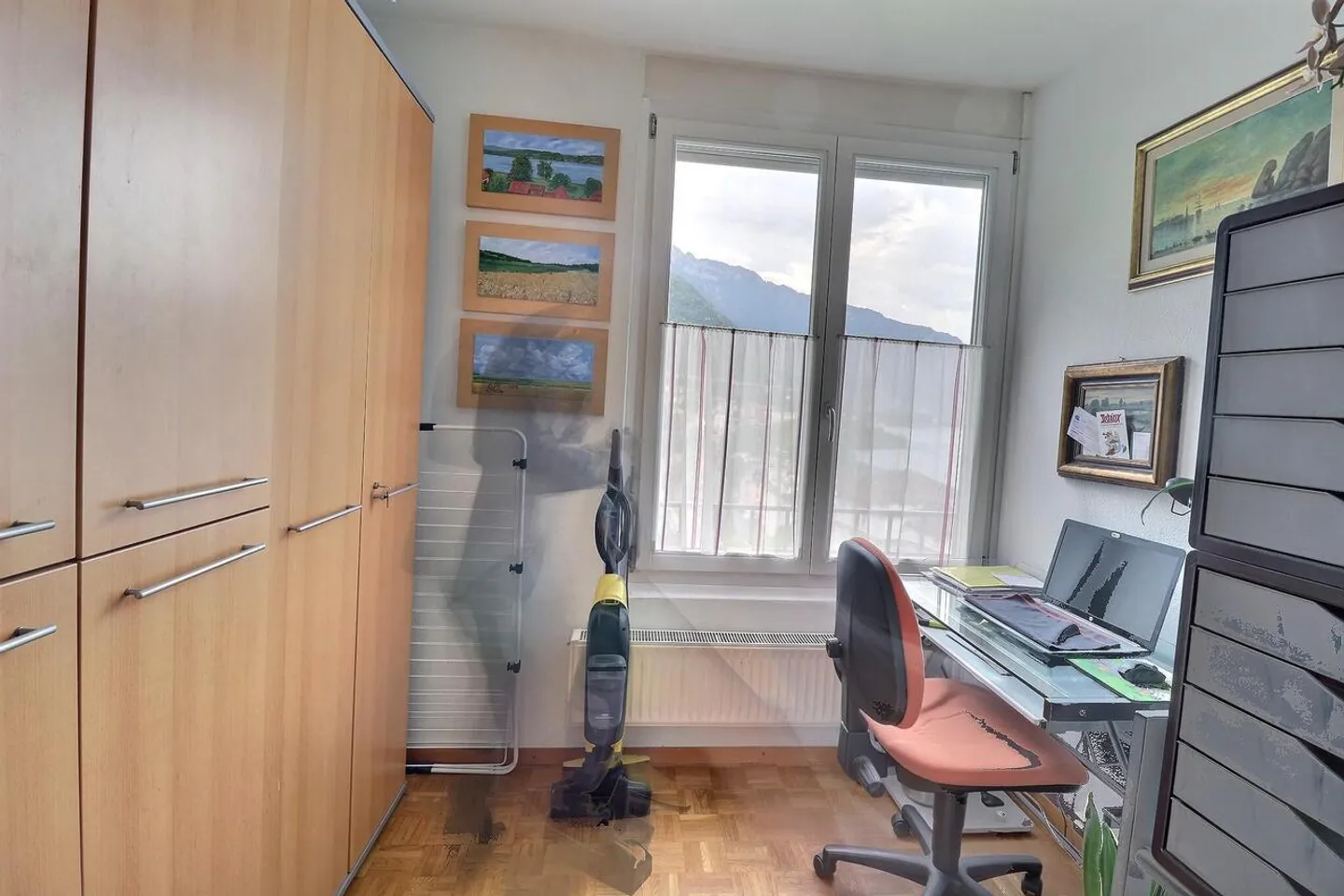 Appartement in Barzahlung bewohnt ohne Rente Außergewöhnliche Aussicht auf den See in Territet (VD) - Foto 9 von 14