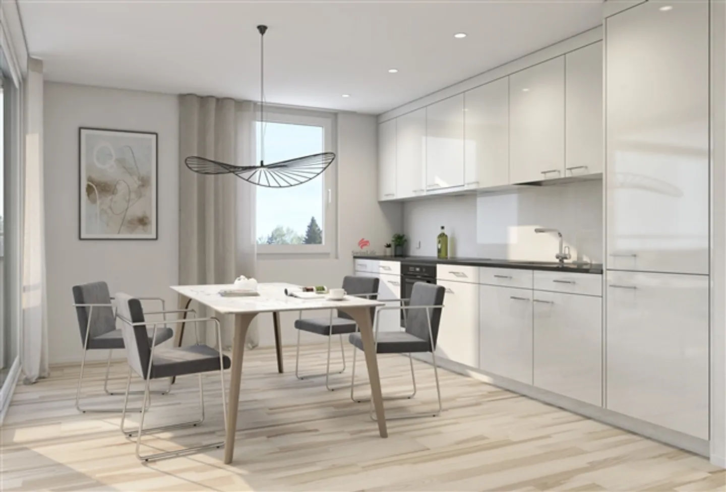 Stylish New Apartment in Huttwil - Photo 2 of 9