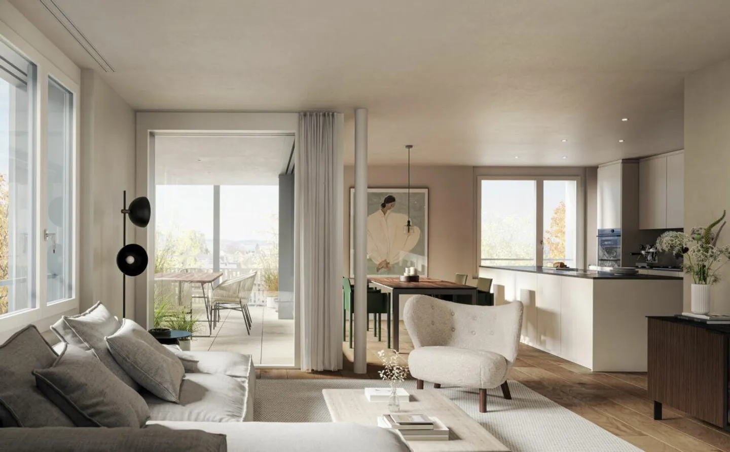Vivere in armonia - Ottimo appartamento di 4½ stanze in affitto - Foto 3 di 7