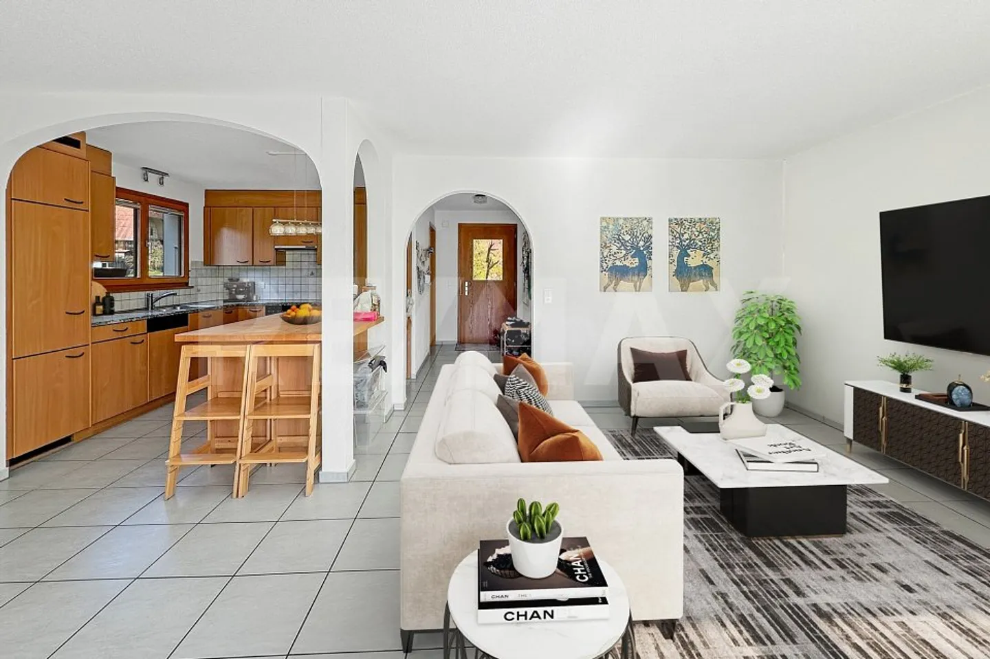 Arriver et se sentir bien : Maison jumelée avec jardin de plaisir - Photo 5 sur 13