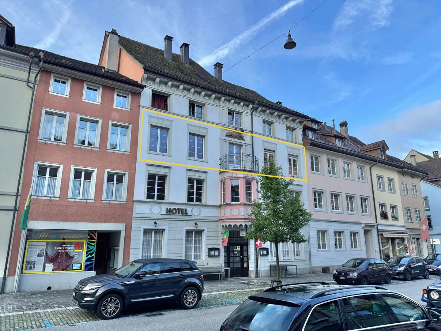 Nel centro del villaggio di Diessenhofen - Foto 1 di 10