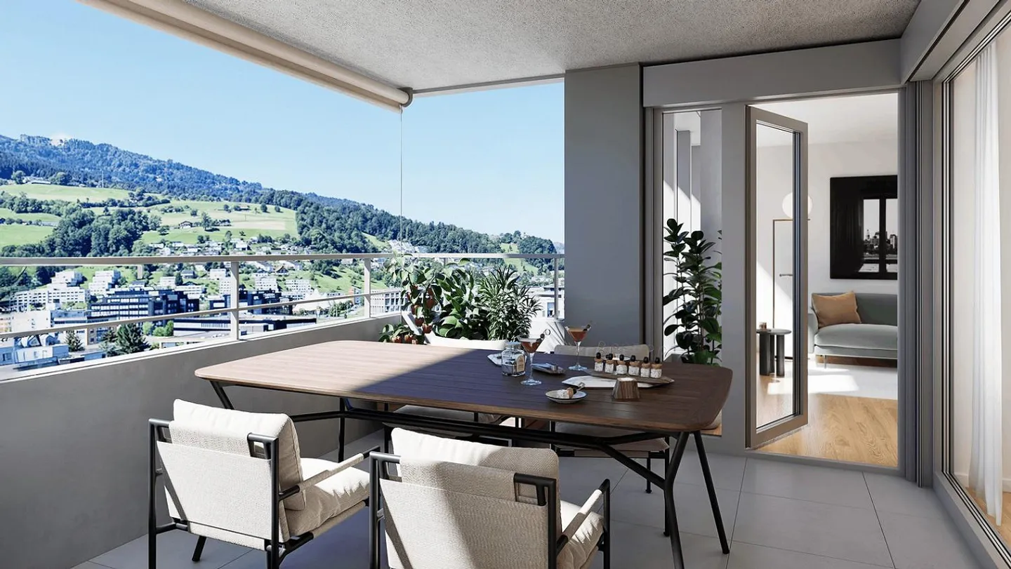 Moderne Wohnung mit Pilatusblick - Foto 10 von 10