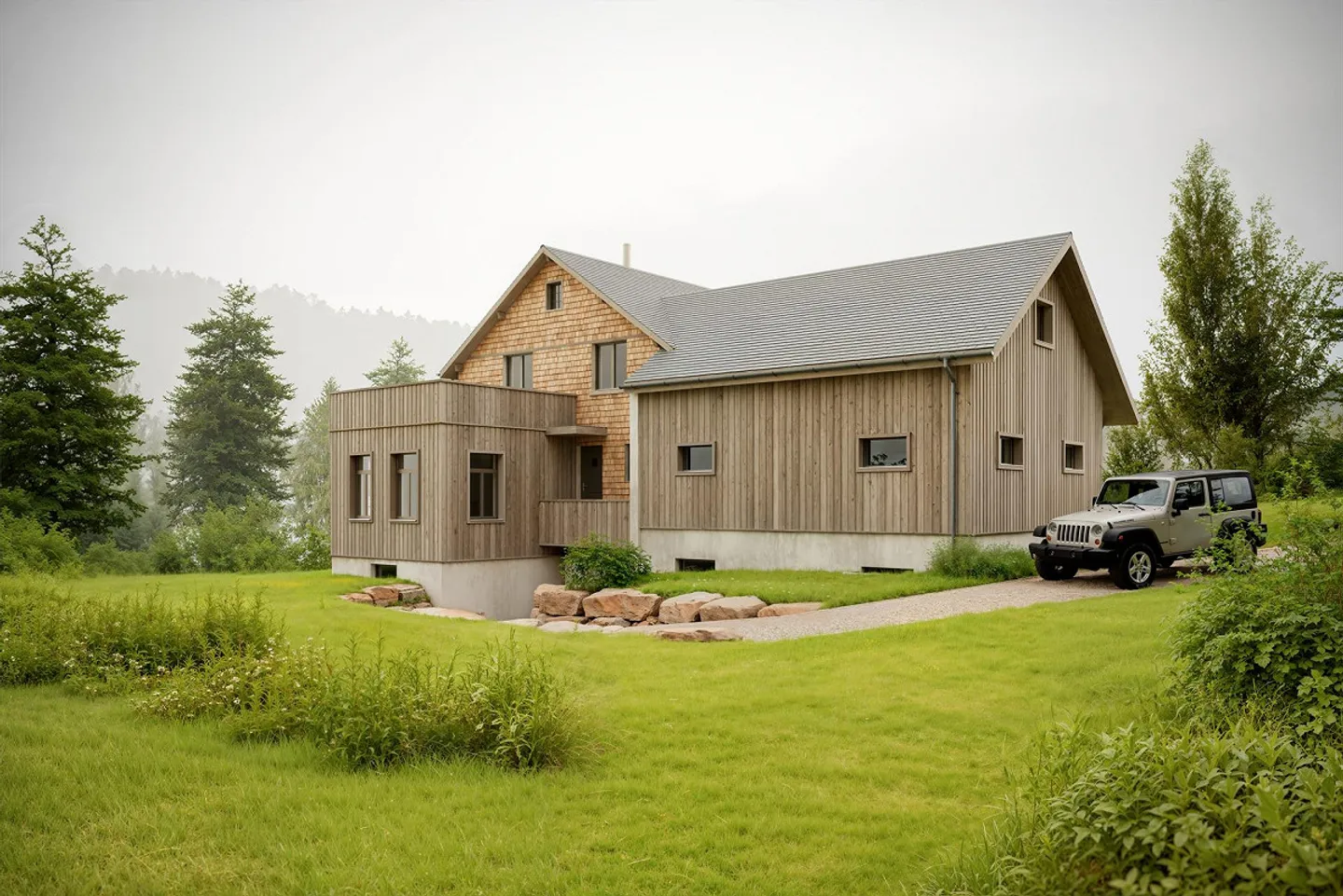 Terrain à bâtir avec projet approuvé (maison de ferme) dans le Toggenburg - Photo 2 sur 9