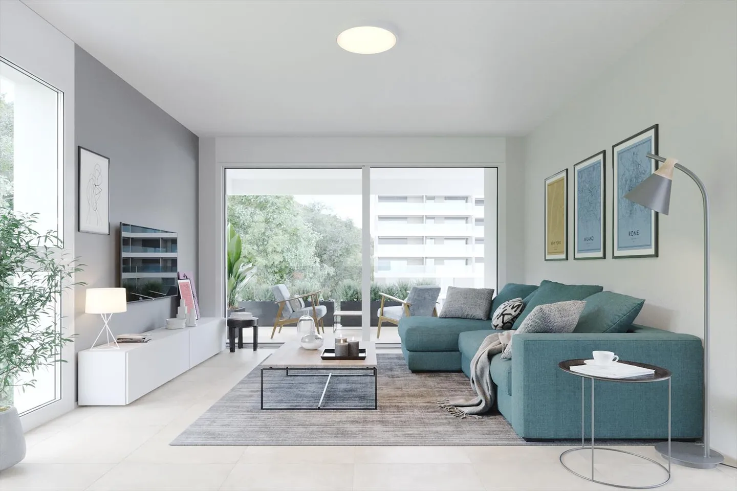 Modern 2.5-room apartment in Parco Cornaredo for comfort and practicality - Photo 2 of 7