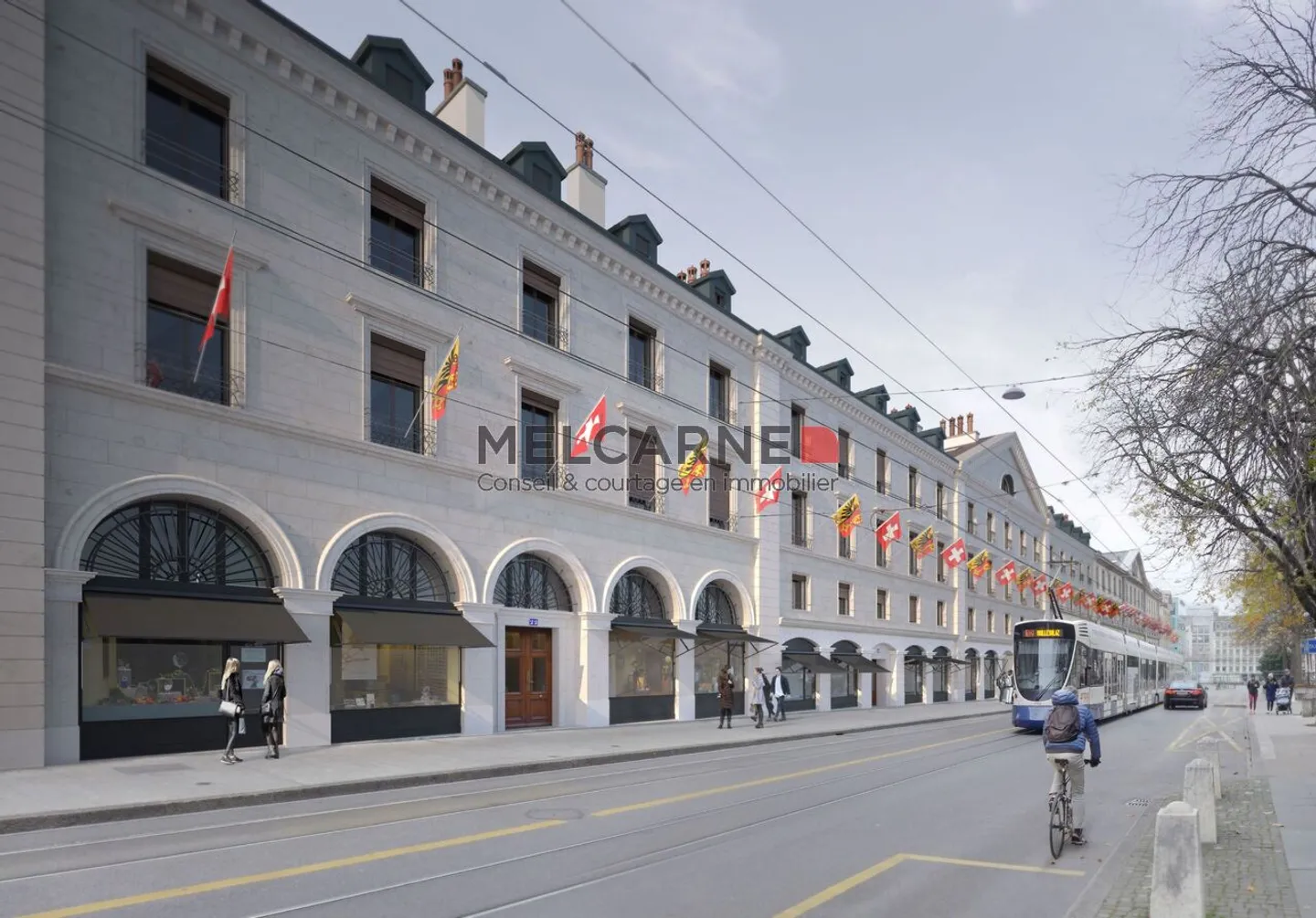 VOR-KOMMERZIALISIERUNG - Arcade ca. 80 m² - Rue de la Corraterie - Foto 1 von 2