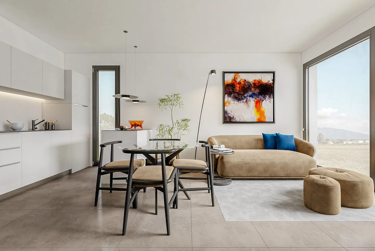 Modern 2.5 Room Apartment with Immediate Yield in Monteggio - Photo 1 of 6