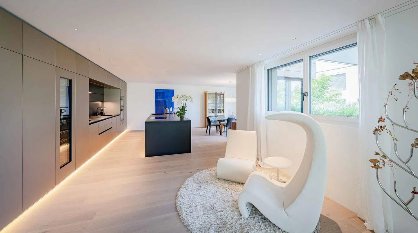 ELEGANZA MODERNA SUL LAGO - APPARTAMENTO DESIGN COSTRUITO NEL 2024 A LACHEN - Foto 5 di 5