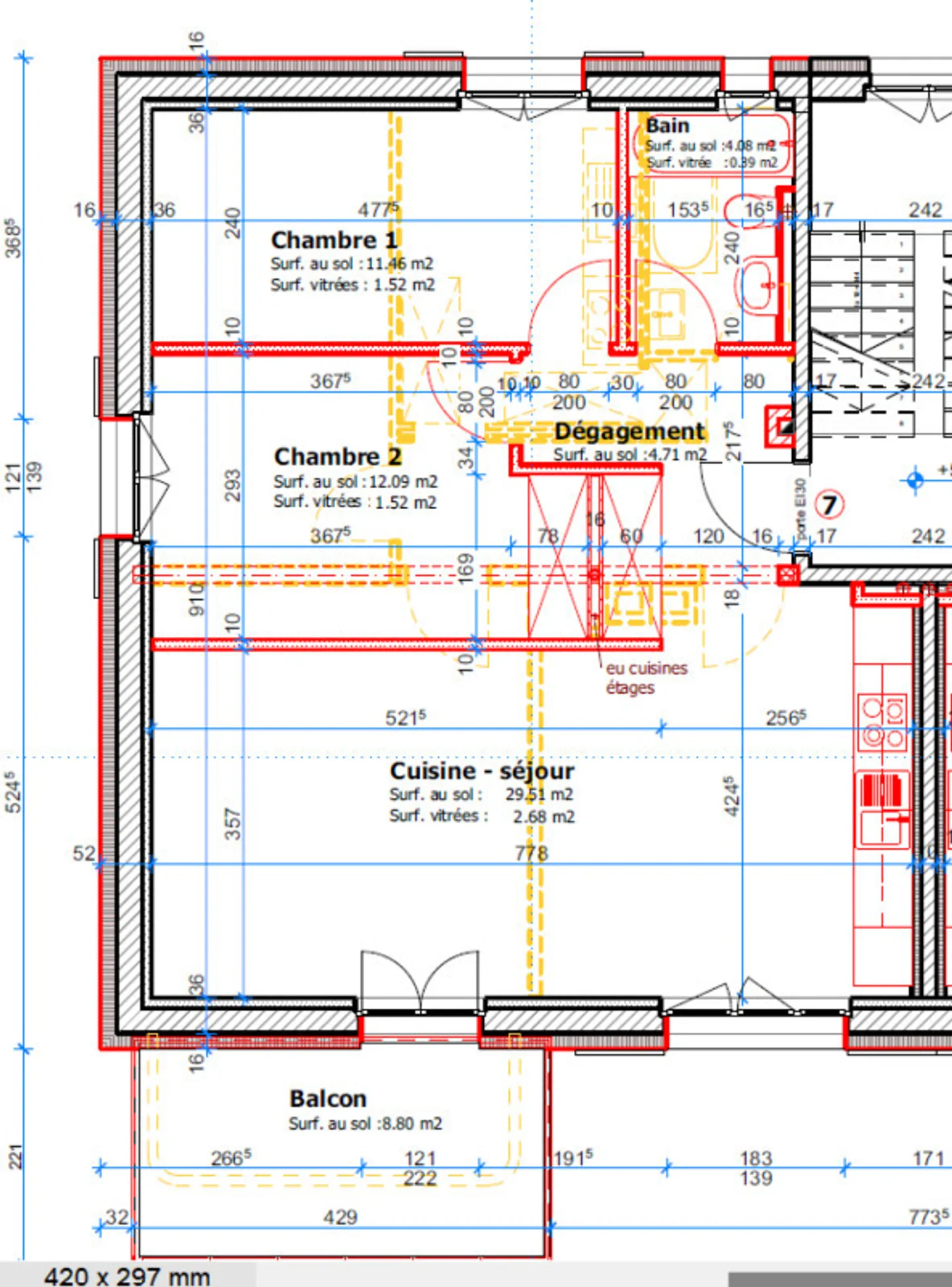 Beautiful 3-room apartment with lake view - Photo 9 of 9