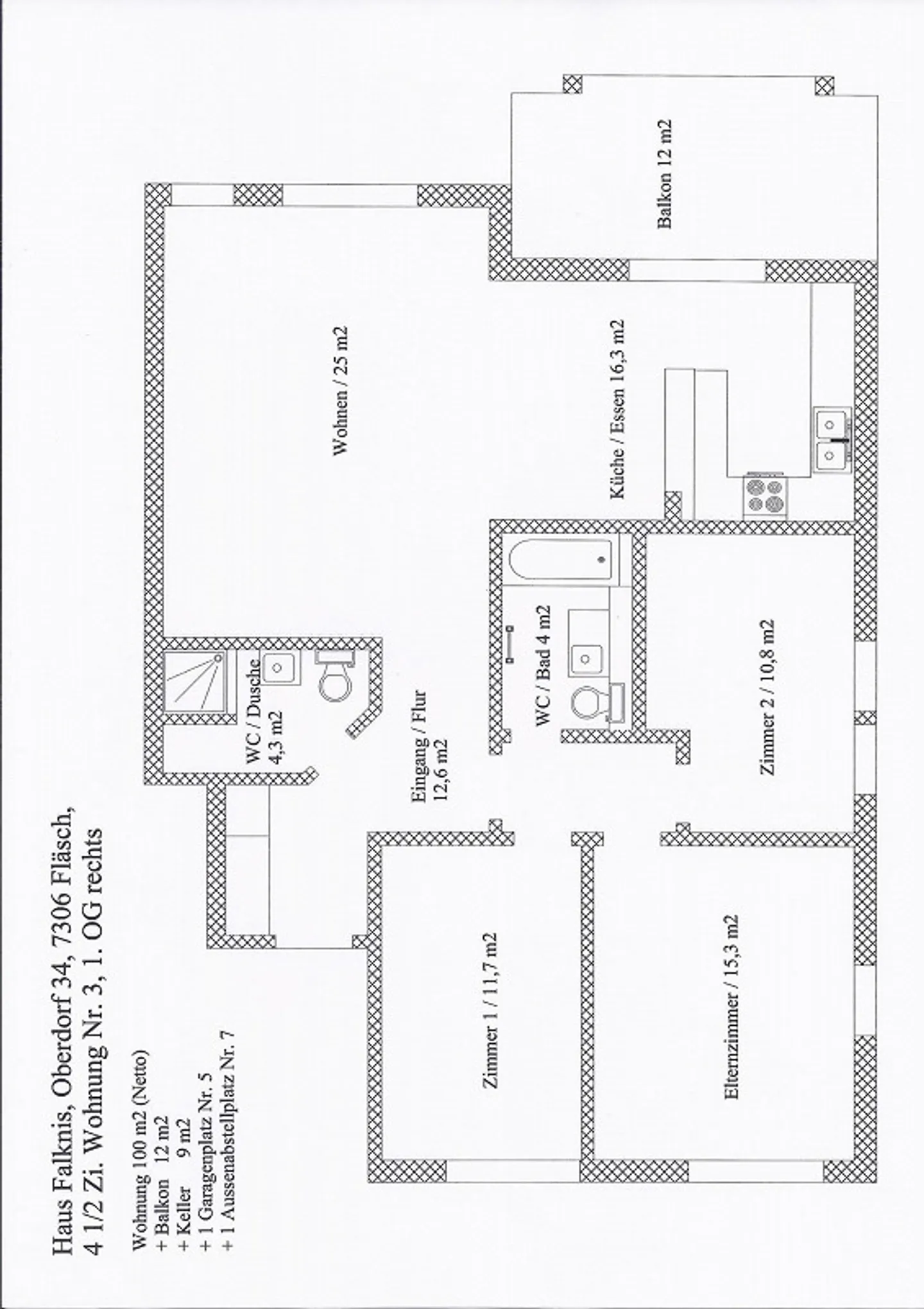 Geräumige 4.5-Zimmer-Wohnung - Foto 8 von 8