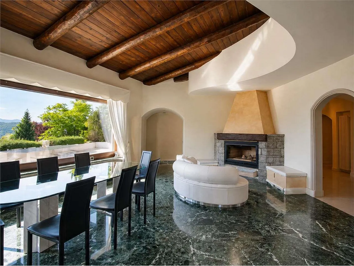 Villa avec vue sur le lac de Lugano et grand espace spa - PURA - Photo 7 sur 13