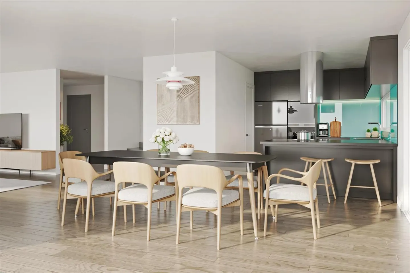 Casa bifamiliare di 5,5 stanze ad Autavaux - Foto 4 di 10