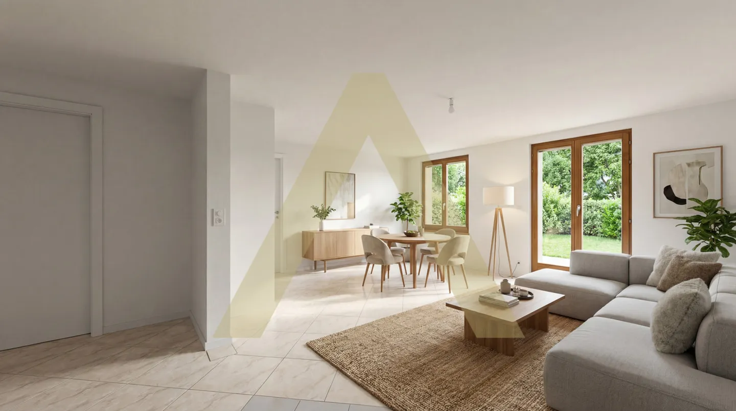 Appartamento con giardino a 5 minuti da Payerne - Foto 1 di 8