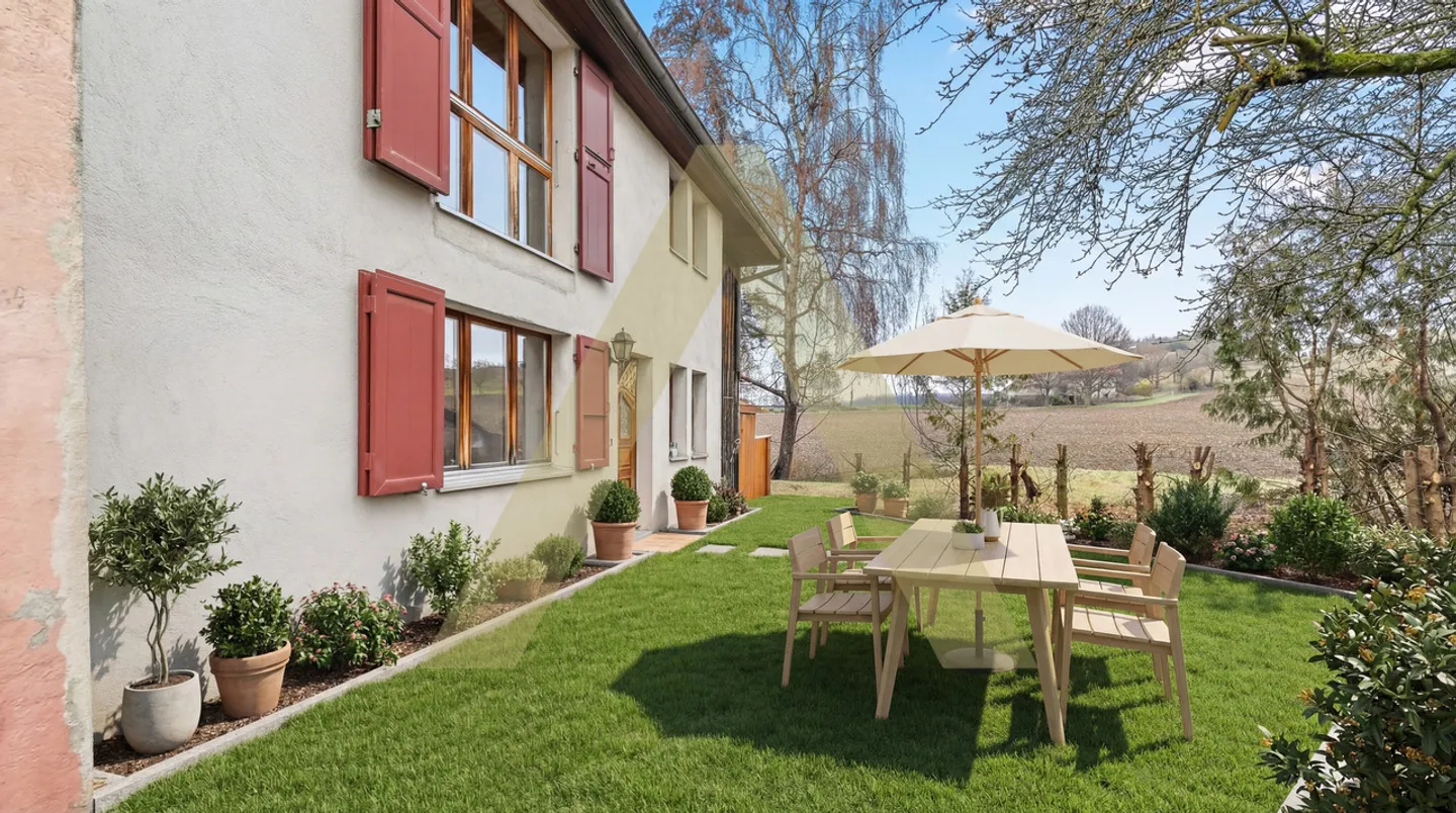 Appartamento con giardino a 5 minuti da Payerne - Foto 7 di 8