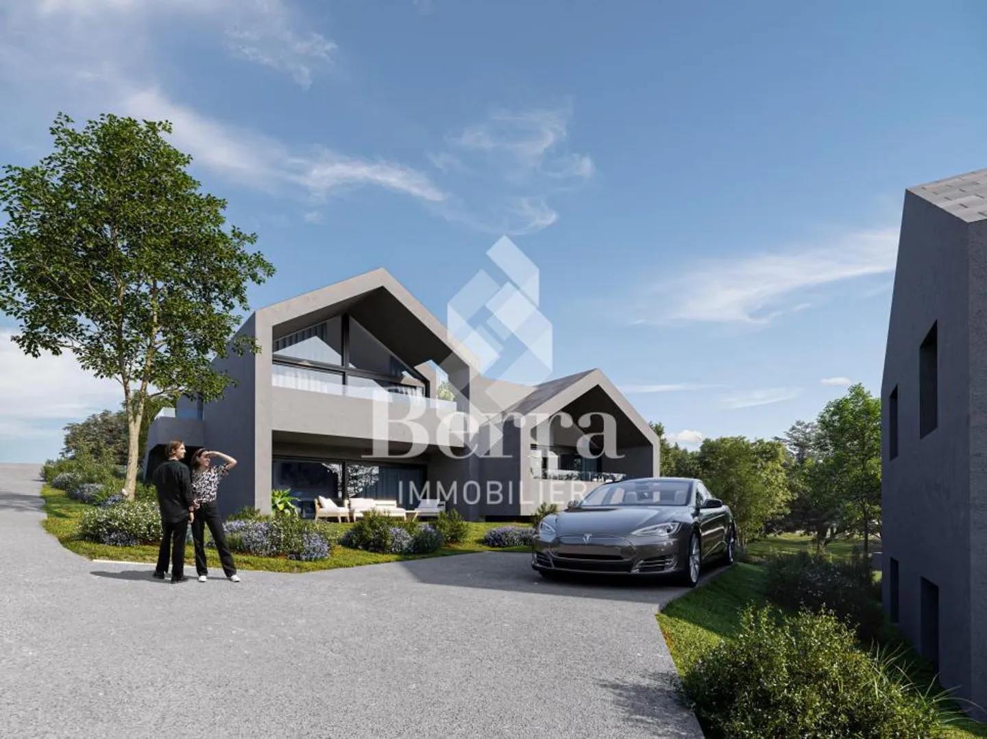 Modernes 3.5p Apartment in Weinregion - Foto 3 von 12