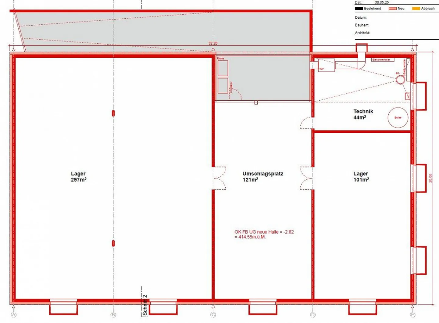 640 a 1400 m2 di magazzino, hall di assemblaggio, hall commerciale - Foto 2 di 6
