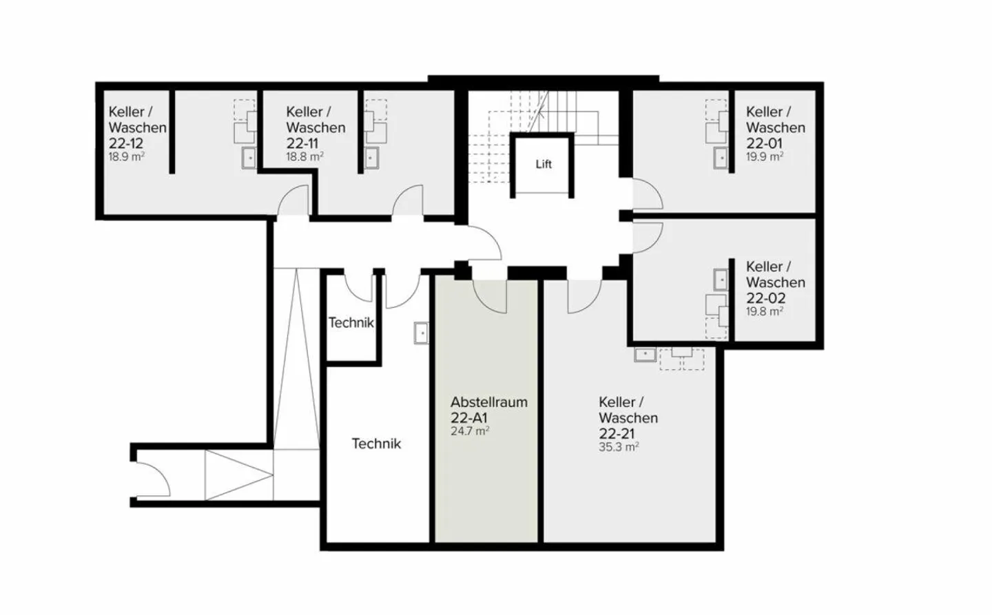 113 m² | 3.5-Room Apartment "Rosenberg" - Photo 13 of 14