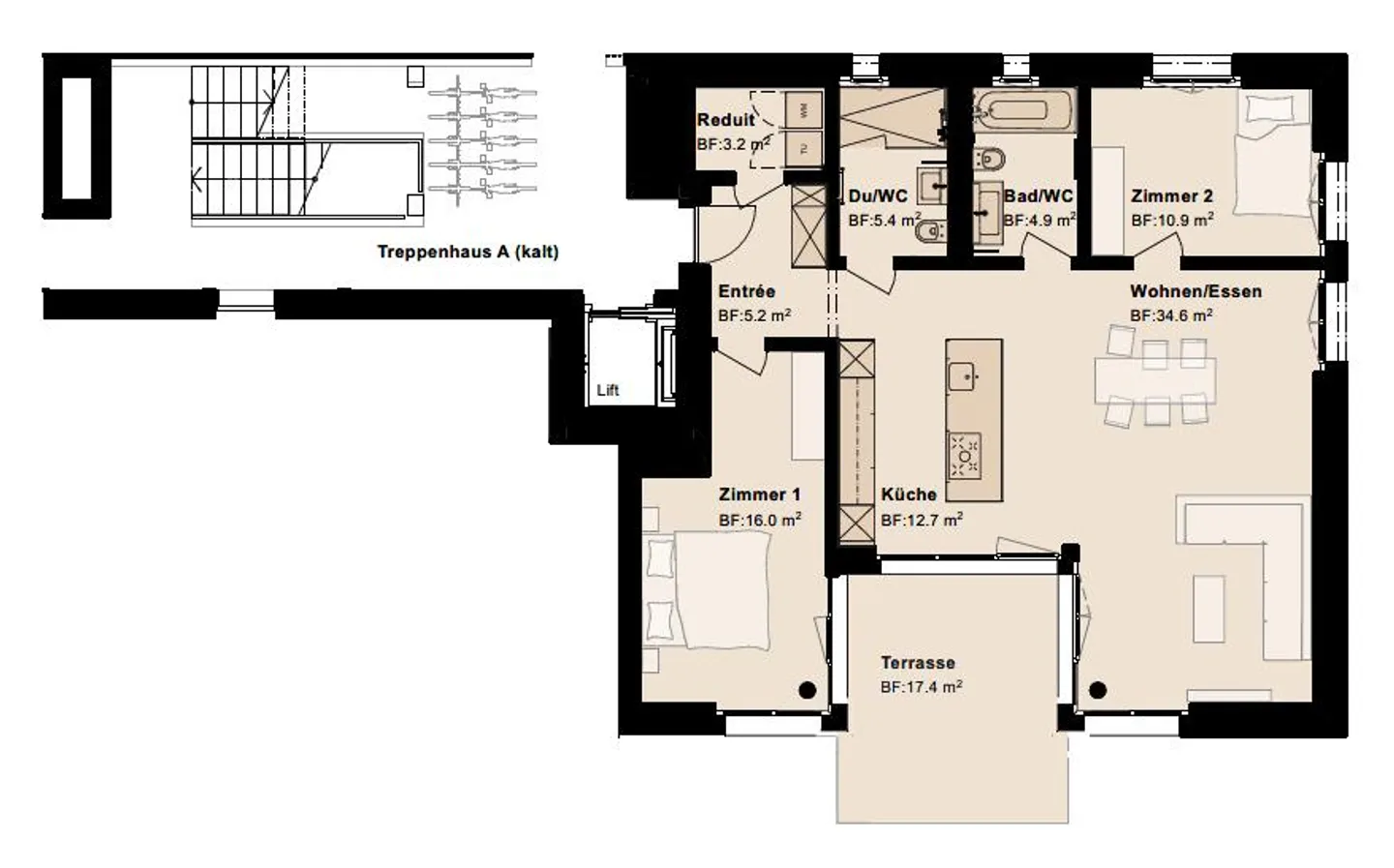 High-quality new apartments in the heart of Dachsen - Photo 11 of 11