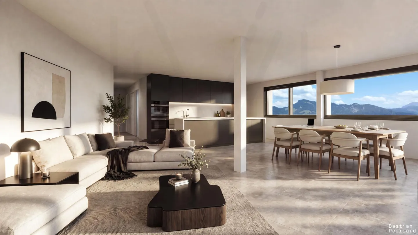 Villa contemporanea a Gruyère - Foto 2 di 9