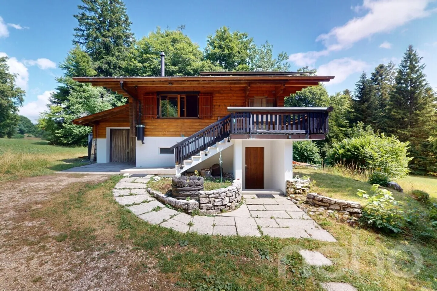 Natürlicher Paradies: nach Süden ausgerichtetes Chalet mit atemberaubendem Blick - Foto 3 von 13