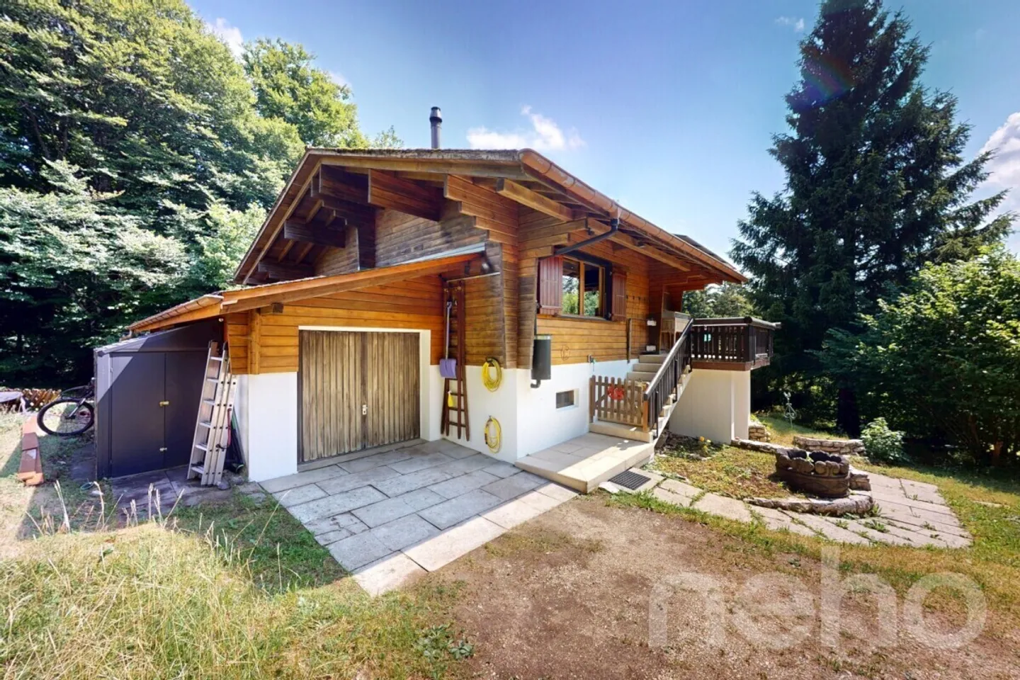 Natürlicher Paradies: nach Süden ausgerichtetes Chalet mit atemberaubendem Blick - Foto 12 von 13