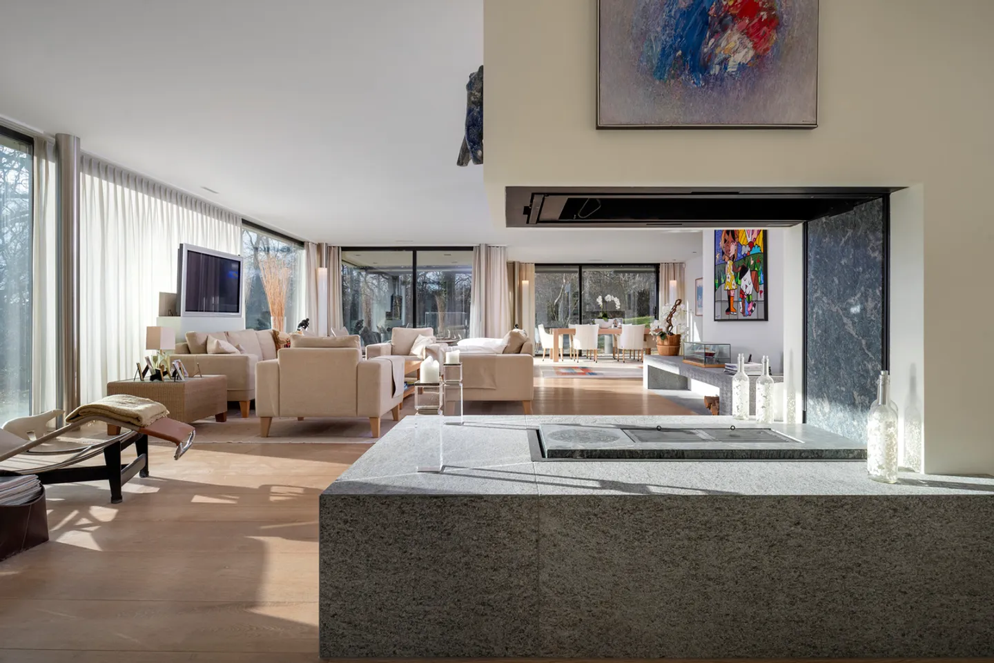 Vie exclusive dans un parc : Appartement de jardin représentatif - Photo 5 sur 9