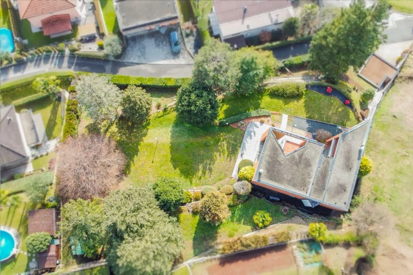 Villa con architettura iconica, vista panoramica e privacy - Foto 21 di 21