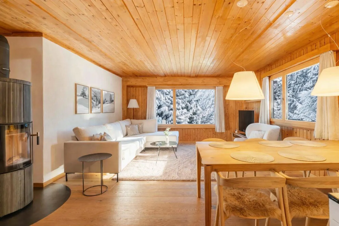 Alpenchic à Brambrüesch : deux appartements avec ski-in/ski-out - Photo 2 sur 7