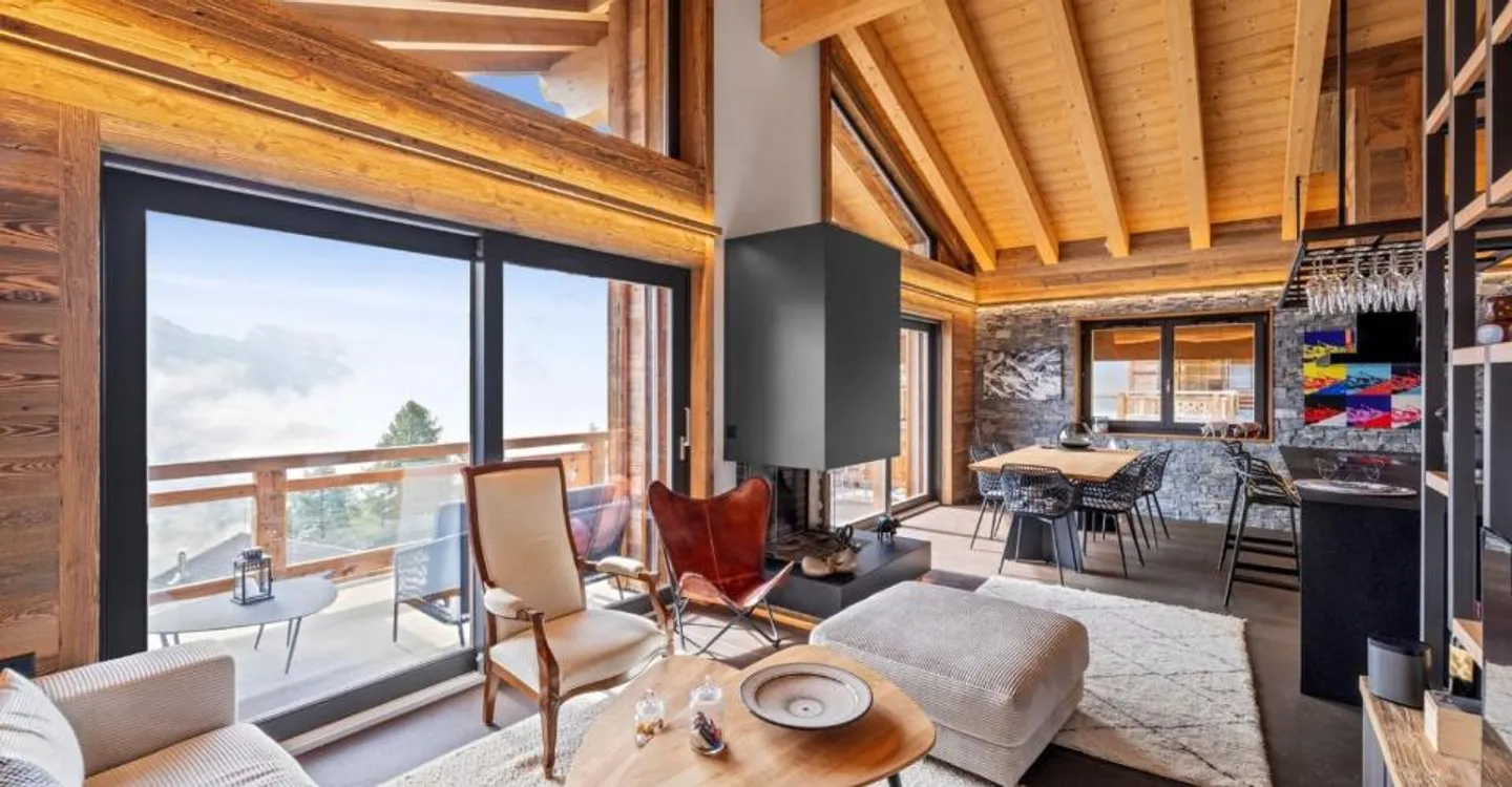 Dachgeschoss - 4,5 Zimmer - Thermales Wohlbefinden und Skifahren am Fuß der 4 Täler - Foto 2 von 6