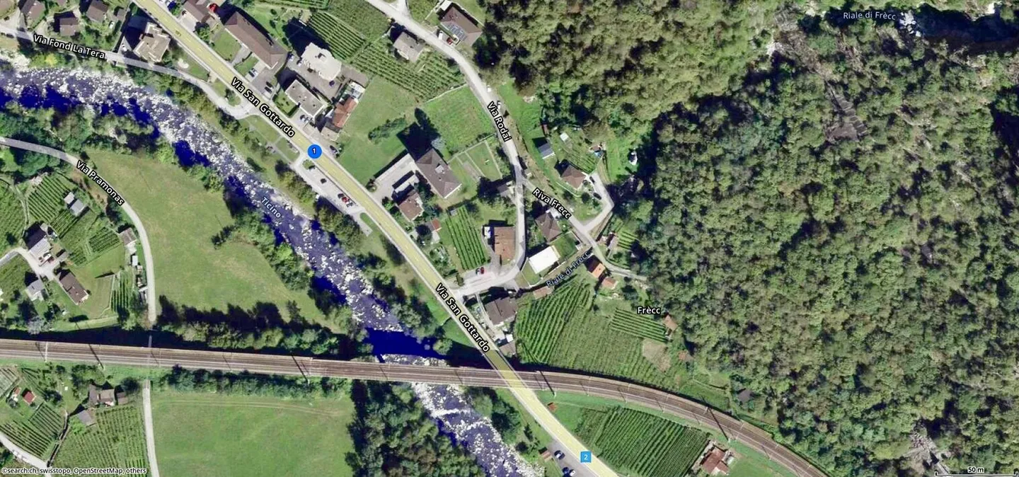 Building land of 925 m2 and property with house, vineyard and meadow... - Photo 20 of 21