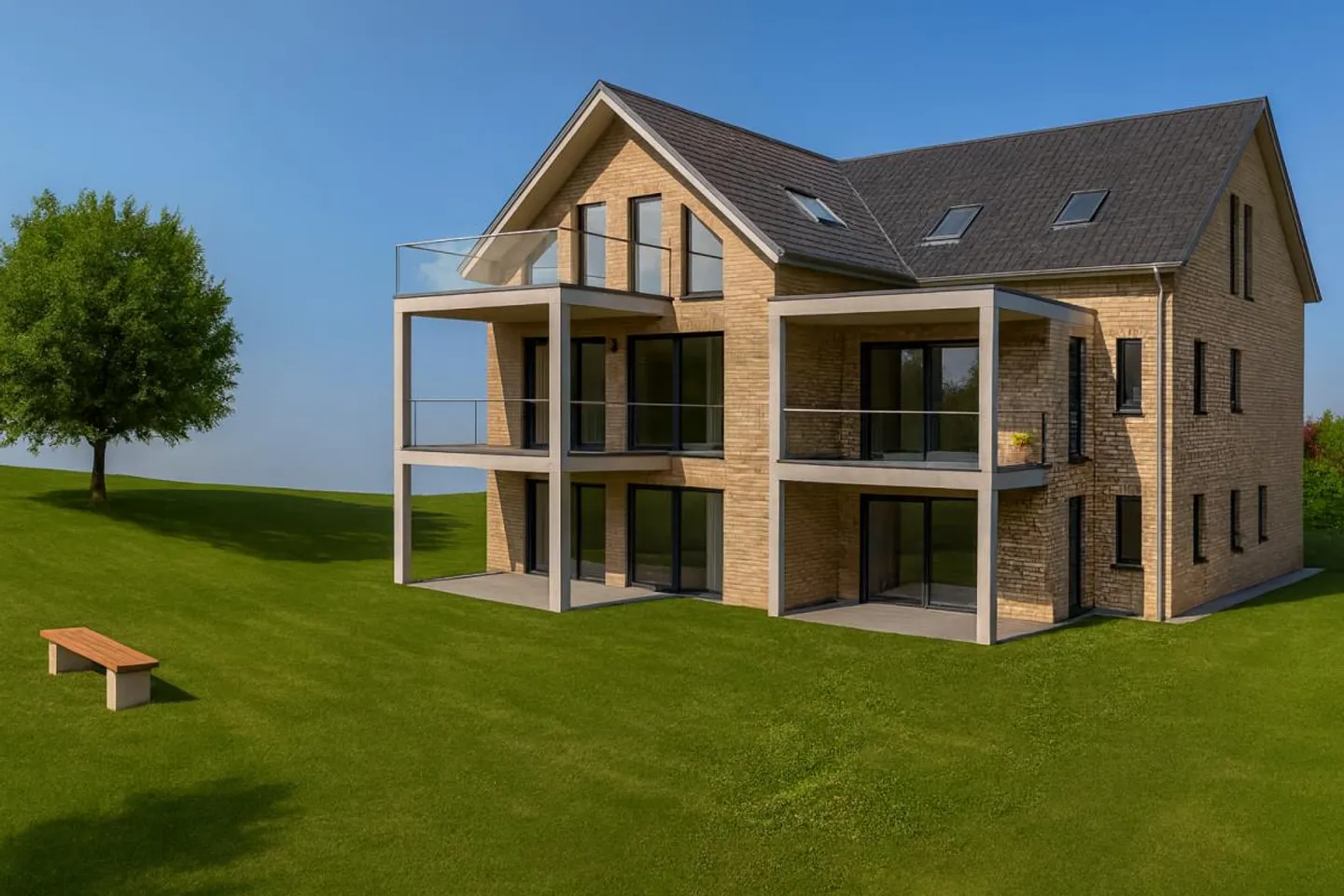 RESIDENZ HOF KLINGELBURG - NEUBAU MIT FÜNF WOHNUNGEN FÜR HÖCHSTE WOHNQUALITÄT - Foto 2 von 6