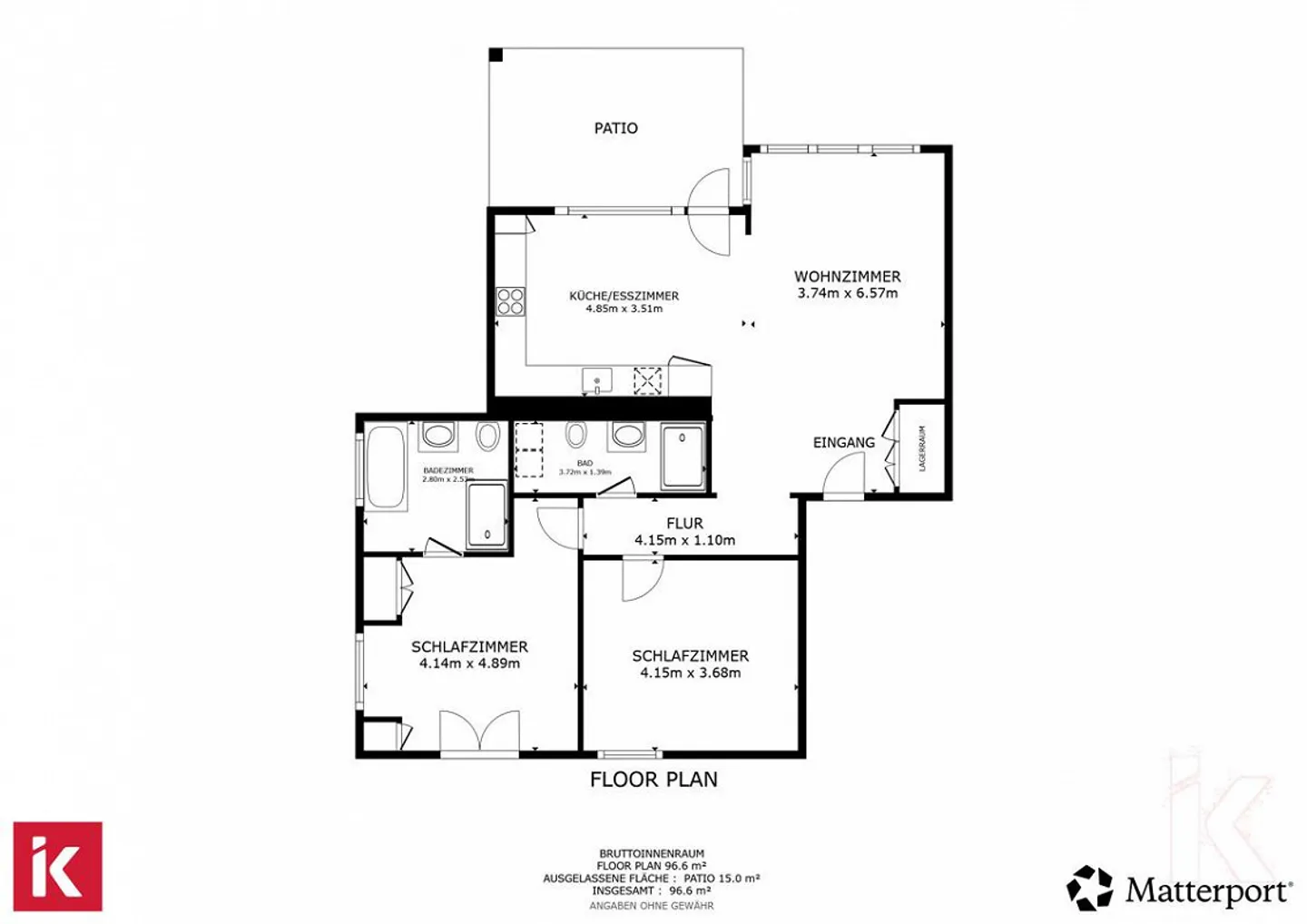 Stilvolle Gartenwohnung in Trimmis - Foto 14 von 16