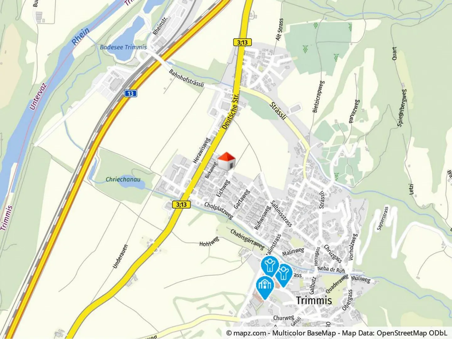 Stilvolle Gartenwohnung in Trimmis - Foto 15 von 16