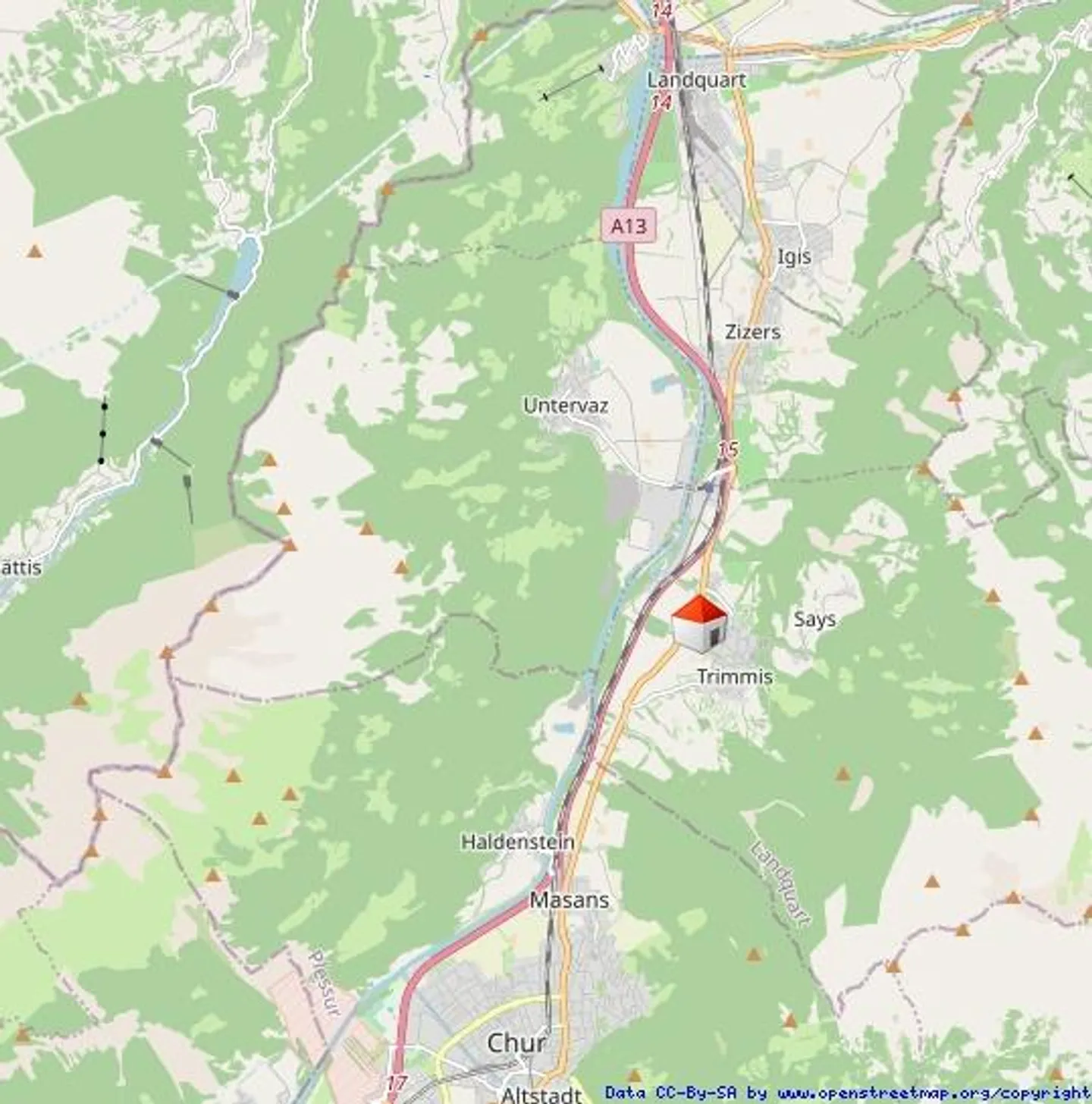 Stilvolle Gartenwohnung in Trimmis - Foto 16 von 16