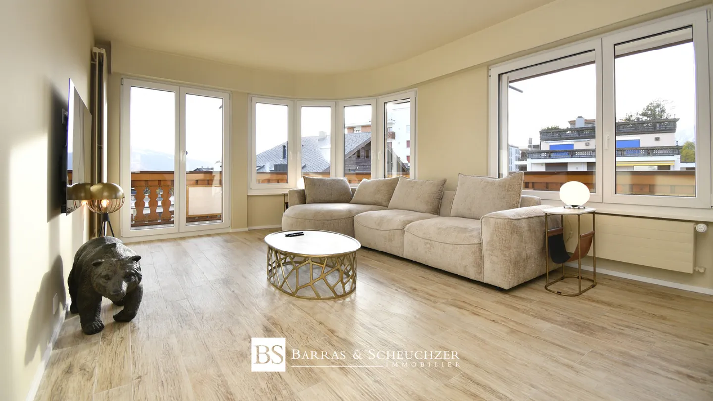 Superbo appartamento 2.5 ristrutturato e arredato, in centro, rue du Prado - Foto 6 di 14